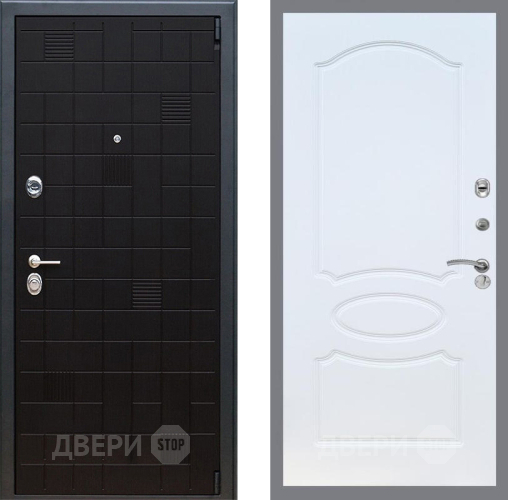 Входная металлическая Дверь Рекс (REX) 12 FL-128 Белый ясень в Наро-Фоминске