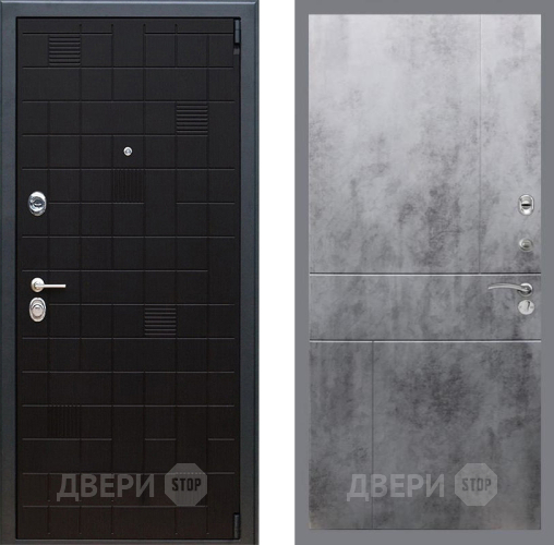 Входная металлическая Дверь Рекс (REX) 12 FL-290 Бетон темный в Наро-Фоминске