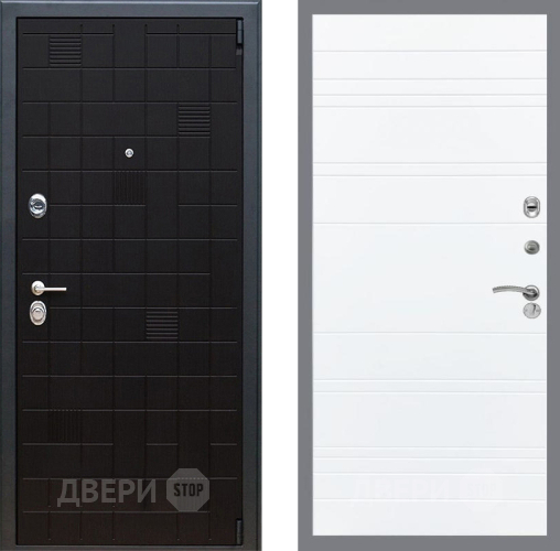 Входная металлическая Дверь Рекс (REX) 12 Line Силк Сноу в Наро-Фоминске