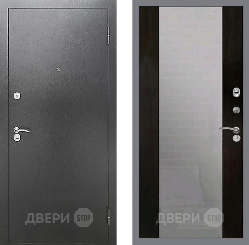Входная металлическая Дверь Рекс (REX) Сити СБ-16 Зеркало Венге в Наро-Фоминске
