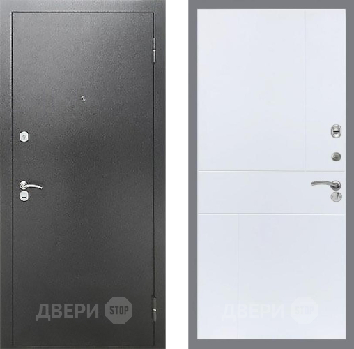 Входная металлическая Дверь Рекс (REX) Сити FL-290 Силк Сноу в Наро-Фоминске