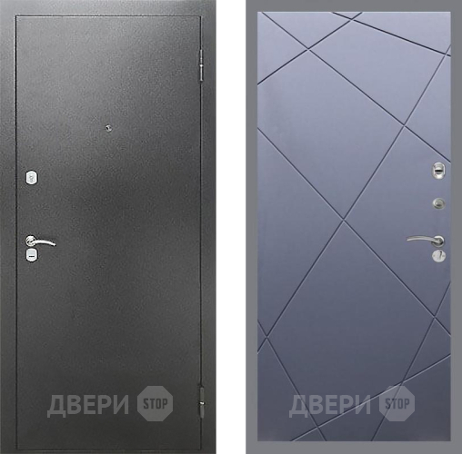 Входная металлическая Дверь Рекс (REX) Сити FL-291 Силк титан в Наро-Фоминске