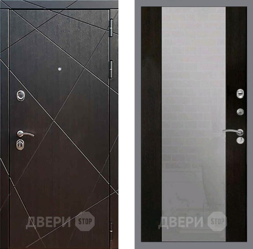 Дверь Рекс (REX) 13 Венге СБ-16 Зеркало Венге в Наро-Фоминске