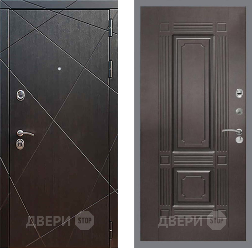 Входная металлическая Дверь Рекс (REX) 13 Венге FL-2 Венге в Наро-Фоминске