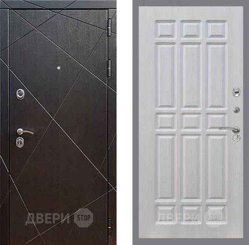 Входная металлическая Дверь Рекс (REX) 13 Венге FL-33 Лиственница беж в Наро-Фоминске