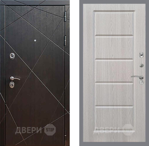 Входная металлическая Дверь Рекс (REX) 13 Венге FL-39 Беленый дуб в Наро-Фоминске