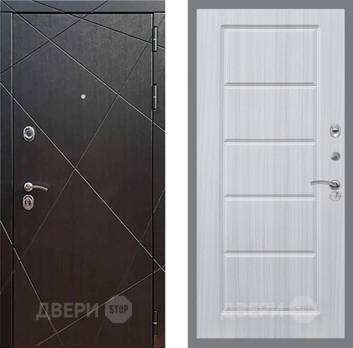Входная металлическая Дверь Рекс (REX) 13 Венге FL-39 Сандал белый в Наро-Фоминске
