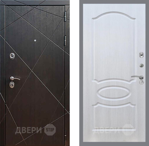 Входная металлическая Дверь Рекс (REX) 13 Венге FL-128 Лиственница беж в Наро-Фоминске