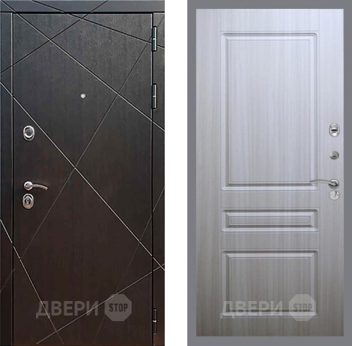 Входная металлическая Дверь Рекс (REX) 13 Венге FL-243 Сандал белый в Наро-Фоминске