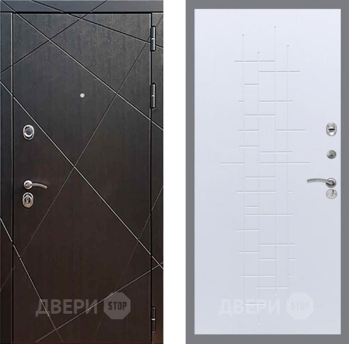 Входная металлическая Дверь Рекс (REX) 13 Венге FL-289 Белый ясень в Наро-Фоминске
