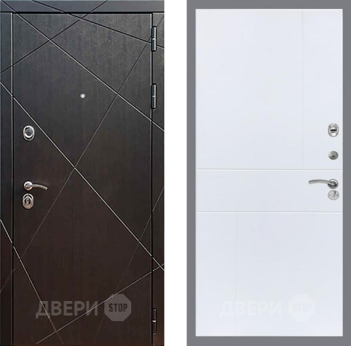Входная металлическая Дверь Рекс (REX) 13 Венге FL-290 Силк Сноу в Наро-Фоминске
