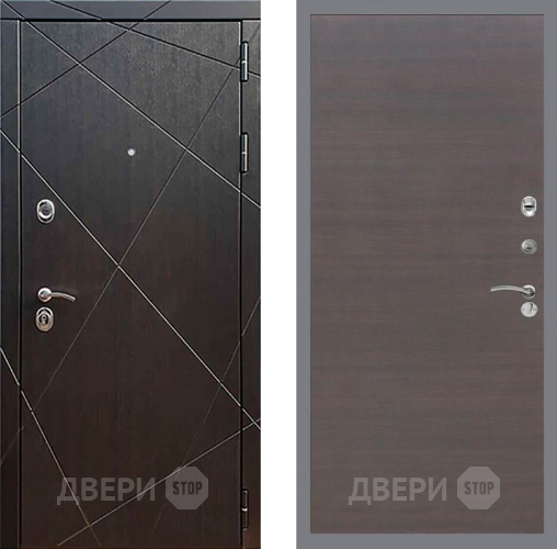Дверь Рекс (REX) 13 Венге GL венге поперечный в Наро-Фоминске