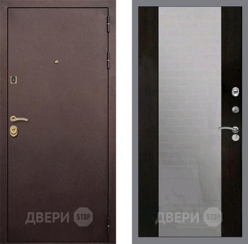 Входная металлическая Дверь Рекс (REX) Лайт 3К СБ-16 Зеркало Венге в Наро-Фоминске