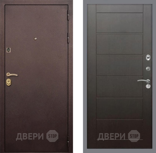 Входная металлическая Дверь Рекс (REX) Лайт 3К Сити Венге в Наро-Фоминске