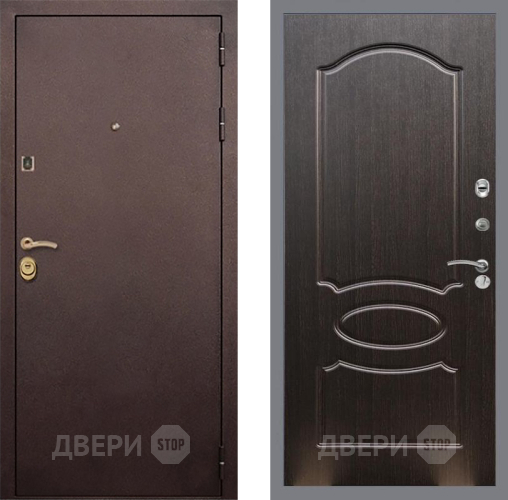 Входная металлическая Дверь Рекс (REX) Лайт 3К FL-128 Венге светлый в Наро-Фоминске