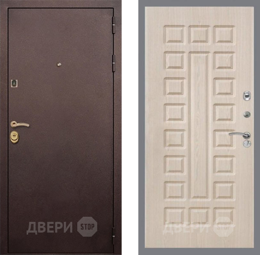 Входная металлическая Дверь Рекс (REX) Лайт 3К FL-183 Беленый дуб в Наро-Фоминске