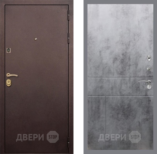 Дверь Рекс (REX) Лайт 3К FL-290 Бетон темный в Наро-Фоминске
