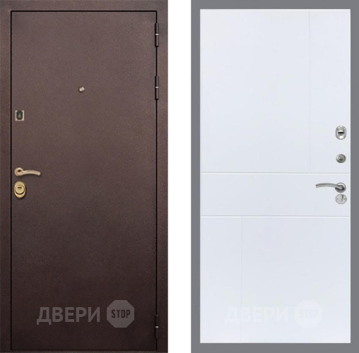 Входная металлическая Дверь Рекс (REX) Лайт 3К FL-290 Силк Сноу в Наро-Фоминске