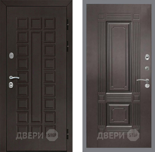 Входная металлическая Дверь Рекс (REX) Сенатор 3К FL-2 Венге в Наро-Фоминске