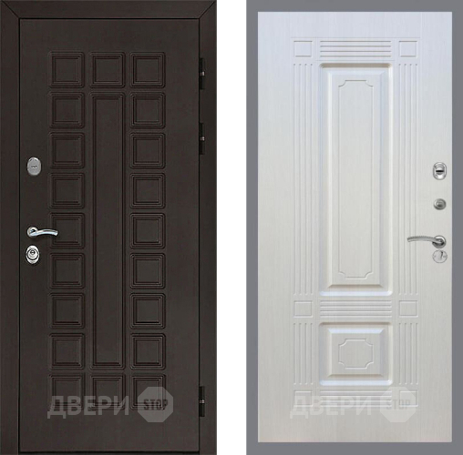 Входная металлическая Дверь Рекс (REX) Сенатор 3К FL-2 Лиственница беж в Наро-Фоминске