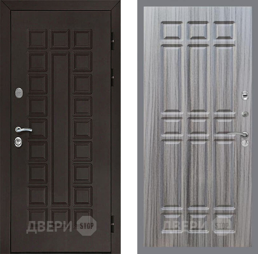 Входная металлическая Дверь Рекс (REX) Сенатор 3К FL-33 Сандал грей в Наро-Фоминске