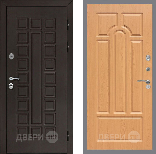 Входная металлическая Дверь Рекс (REX) Сенатор 3К FL-58 Дуб в Наро-Фоминске
