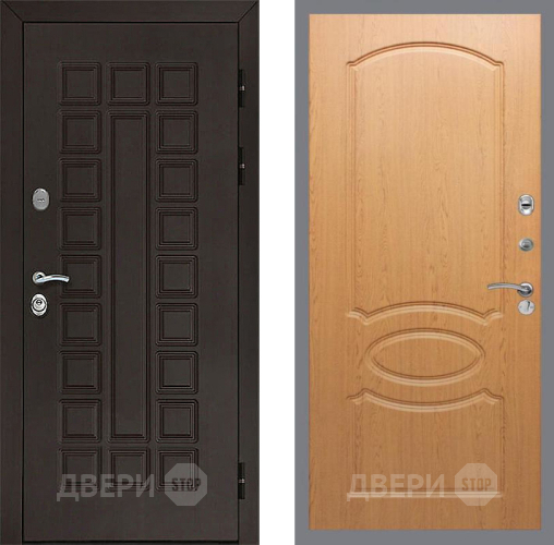 Входная металлическая Дверь Рекс (REX) Сенатор 3К FL-128 Дуб в Наро-Фоминске