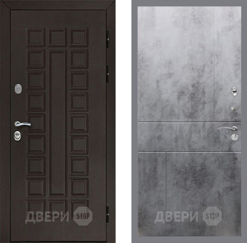 Дверь Рекс (REX) Сенатор 3К FL-290 Бетон темный в Наро-Фоминске