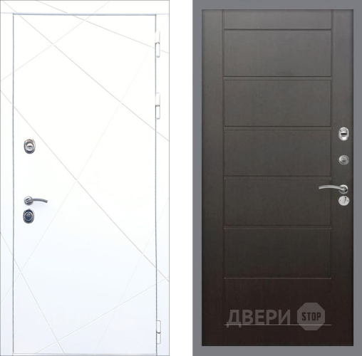 Дверь Рекс (REX) 13 Силк Сноу Сити Венге в Наро-Фоминске