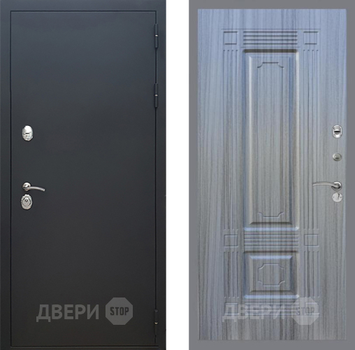 Входная металлическая Дверь Рекс (REX) 5 Черный Муар FL-2 Сандал грей в Наро-Фоминске