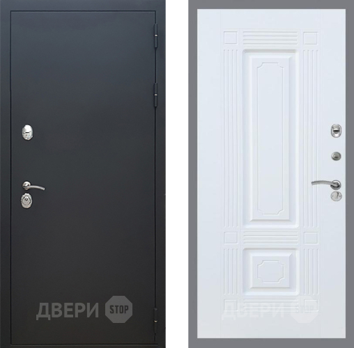 Дверь Рекс (REX) 5 Черный Муар FL-2 Силк Сноу в Наро-Фоминске