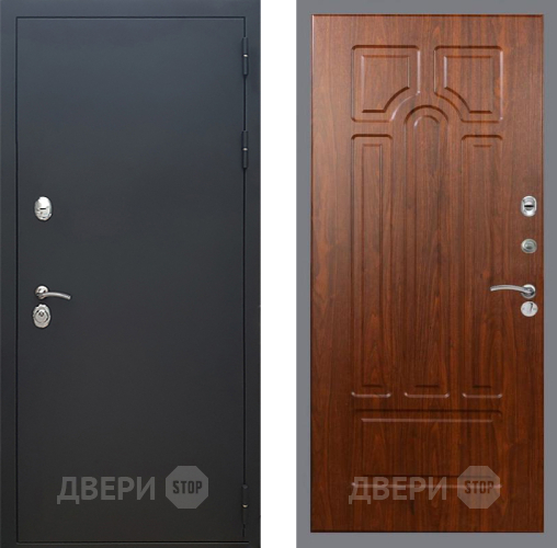 Входная металлическая Дверь Рекс (REX) 5 Черный Муар FL-58 Морёная берёза в Наро-Фоминске