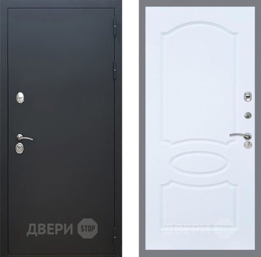 Дверь Рекс (REX) 5 Черный Муар FL-128 Силк Сноу в Наро-Фоминске