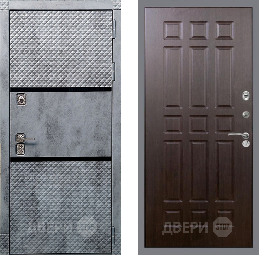Входная металлическая Дверь Рекс (REX) 15 Бетон Темный FL-33 Венге в Наро-Фоминске