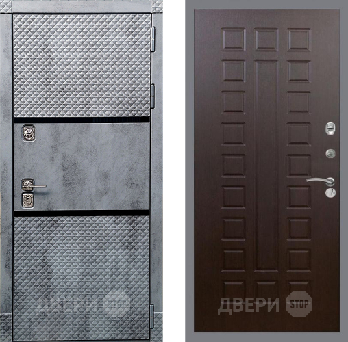 Дверь Рекс (REX) 15 Бетон Темный FL-183 Венге в Наро-Фоминске
