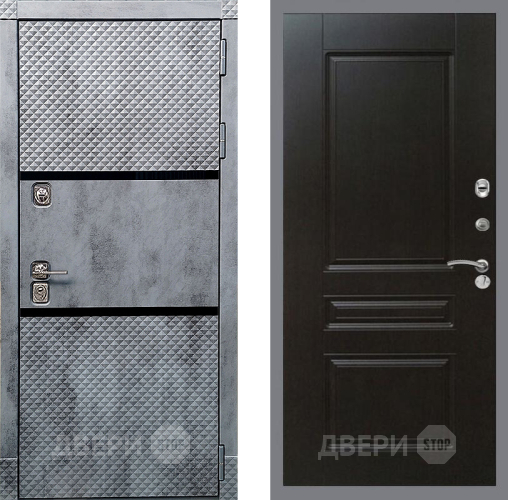 Входная металлическая Дверь Рекс (REX) 15 Бетон Темный FL-243 Венге в Наро-Фоминске