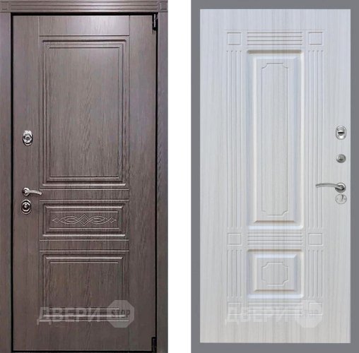 Входная металлическая Дверь Рекс (REX) Премиум-S FL-2 Сандал белый в Наро-Фоминске
