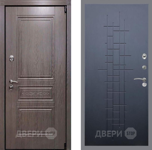 Входная металлическая Дверь Рекс (REX) Премиум-S FL-289 Ясень черный в Наро-Фоминске