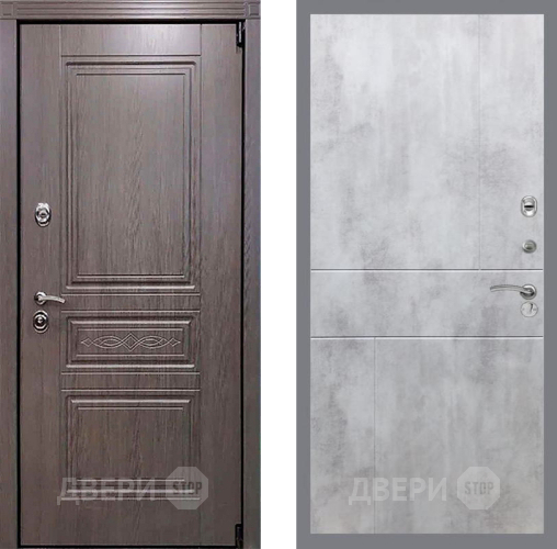 Входная металлическая Дверь Рекс (REX) Премиум-S FL-290 Бетон светлый в Наро-Фоминске