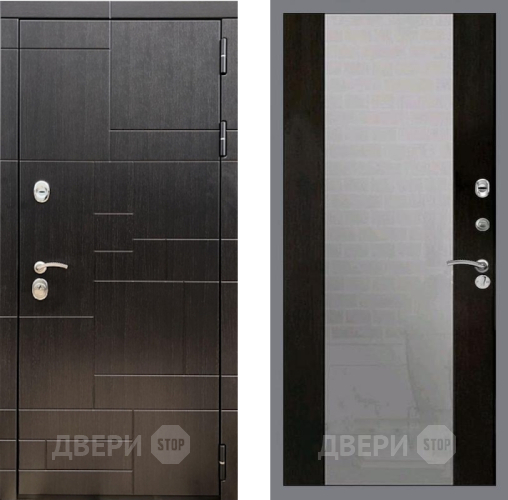 Входная металлическая Дверь Рекс (REX) 20 СБ-16 Зеркало Венге в Наро-Фоминске