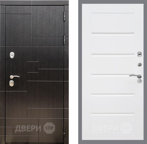 Входная металлическая Дверь Рекс (REX) 20 Сити Белый ясень в Наро-Фоминске