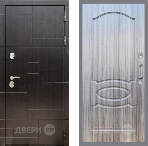 Входная металлическая Дверь Рекс (REX) 20 FL-128 Сандал грей в Наро-Фоминске