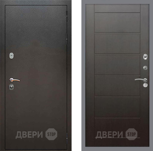 Дверь Рекс (REX) 5 Серебро Антик Сити Венге в Наро-Фоминске