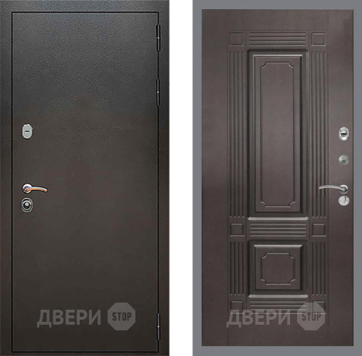 Входная металлическая Дверь Рекс (REX) 5 Серебро Антик FL-2 Венге в Наро-Фоминске