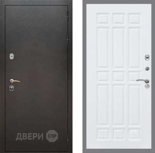 Дверь Рекс (REX) 5 Серебро Антик FL-33 Силк Сноу в Наро-Фоминске
