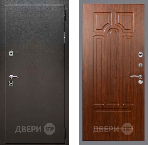 Входная металлическая Дверь Рекс (REX) 5 Серебро Антик FL-58 Морёная берёза в Наро-Фоминске