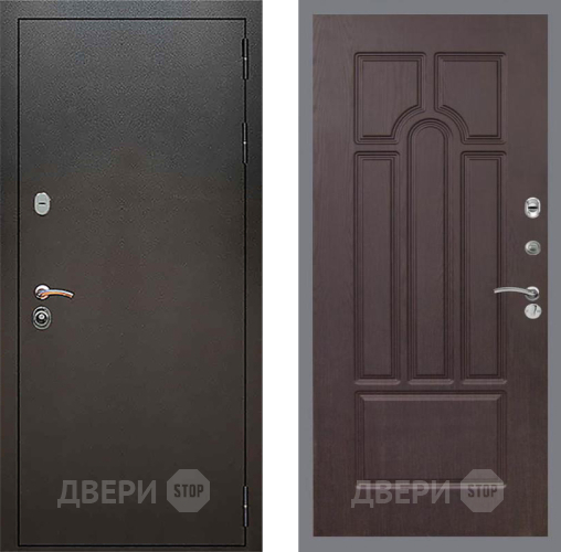 Входная металлическая Дверь Рекс (REX) 5 Серебро Антик FL-58 Венге в Наро-Фоминске