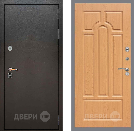 Входная металлическая Дверь Рекс (REX) 5 Серебро Антик FL-58 Дуб в Наро-Фоминске