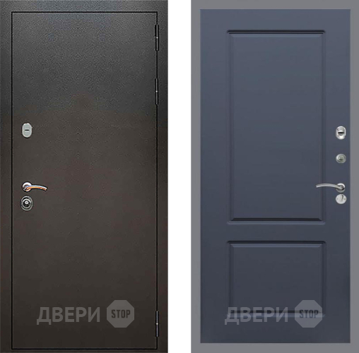 Входная металлическая Дверь Рекс (REX) 5 Серебро Антик FL-117 Силк титан в Наро-Фоминске