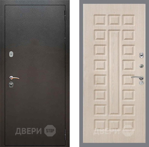 Дверь Рекс (REX) 5 Серебро Антик FL-183 Беленый дуб в Наро-Фоминске